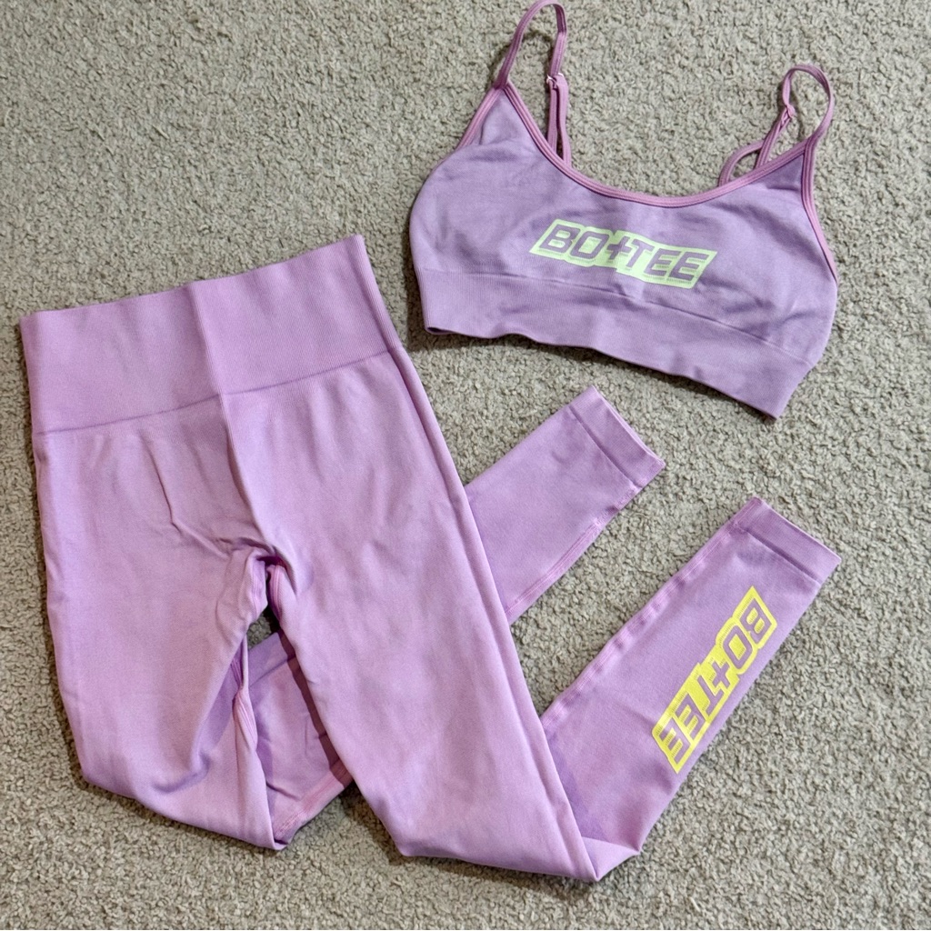 Bo+Tee Legging Sports Bra Set